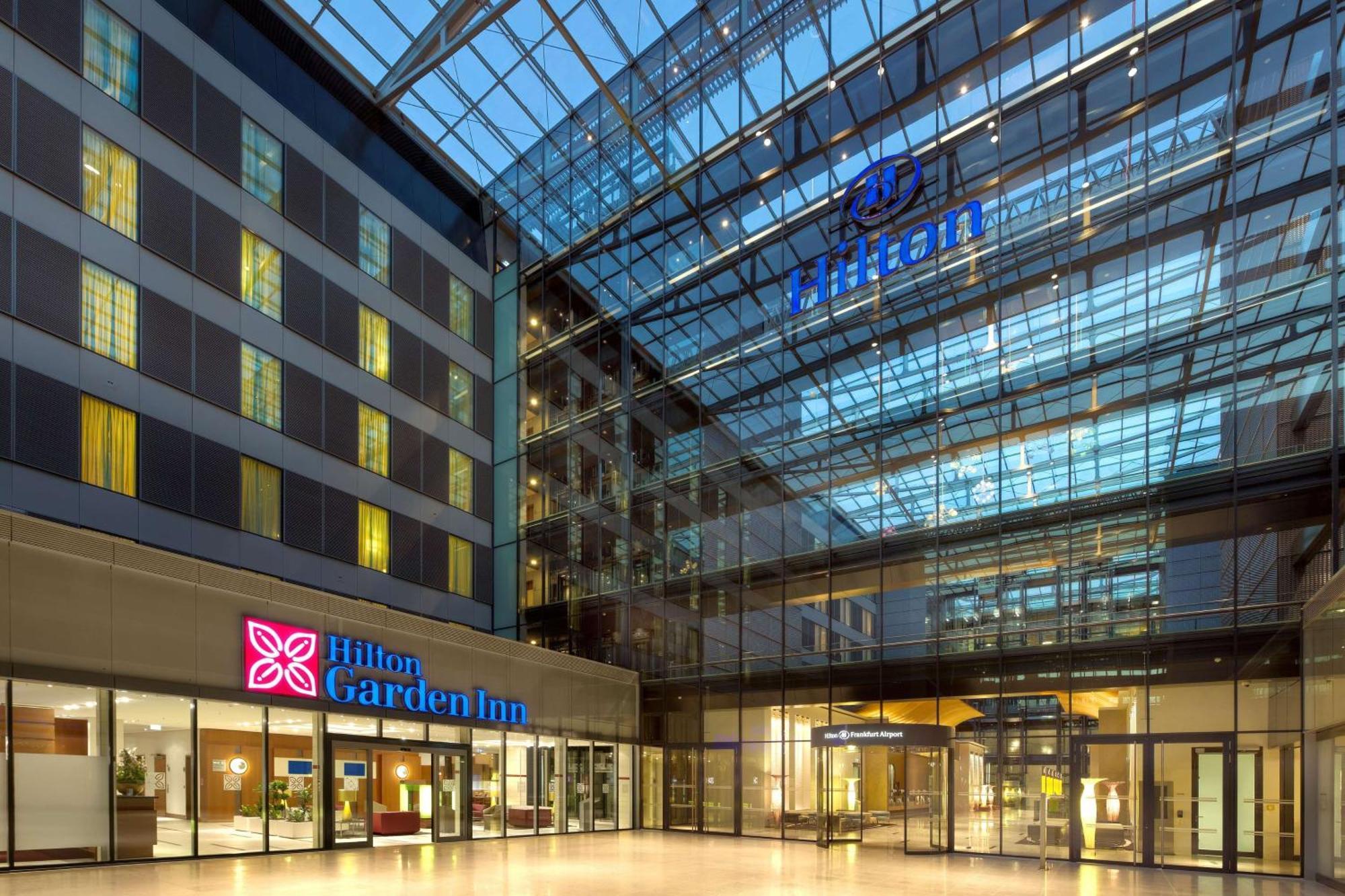 Hilton Garden Inn Frankfurt Airport Франкфурт-на-Майне Экстерьер фото